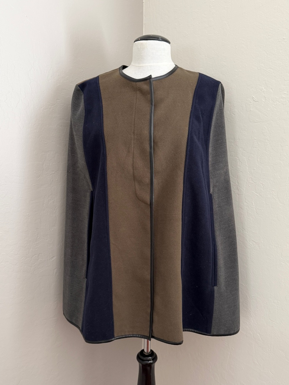 ASOS Color Block Fall Autumn Cape